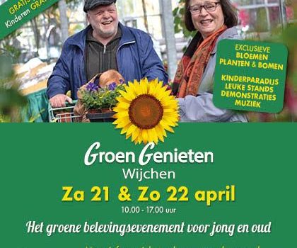 Groen Genieten Wijchen : 21 - 22 april 2018 Groen Genieten Wijchen : 21 - 22 april 2018